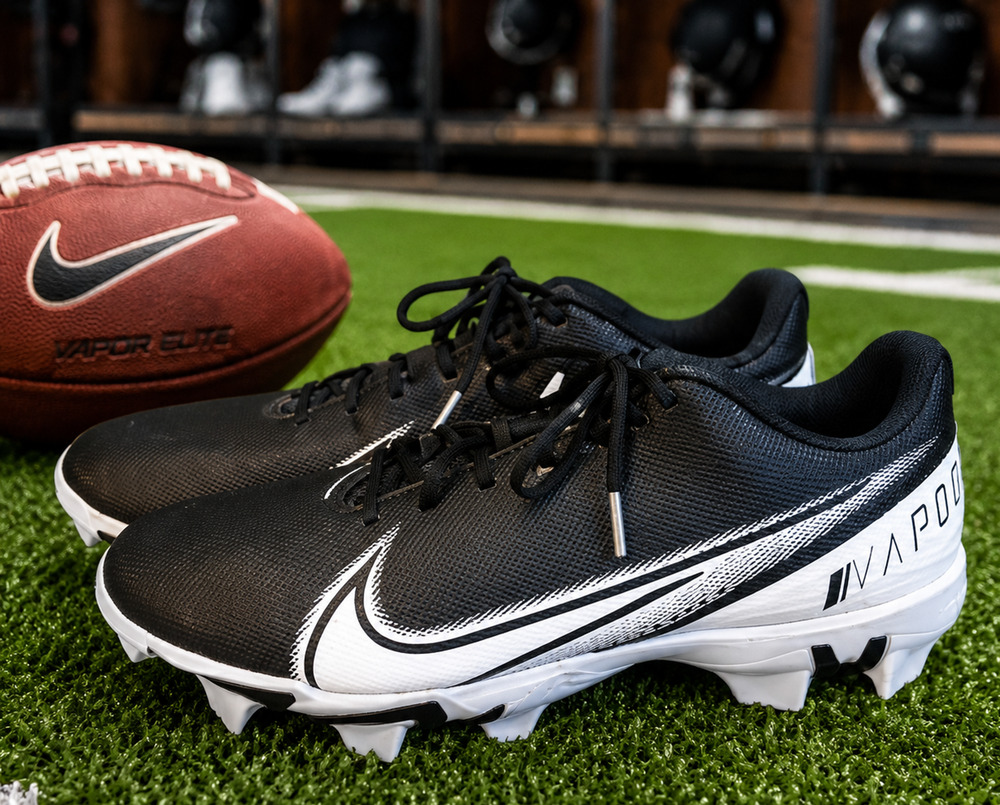 Nike Vapor FastFlex Football Cleats Men’s Size 12 Black White CD0074-001